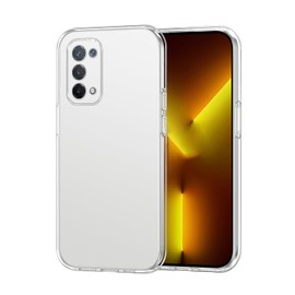 XINYEXIN Crystal Clear Case for Oppo A74 5G / Oppo A54 5G Transparent Case Slim Soft TPU Shockproof Bumper Cover - Transparent