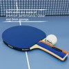 Senston Table Tennis Bats 2 Player Set, Ping Pong Paddle