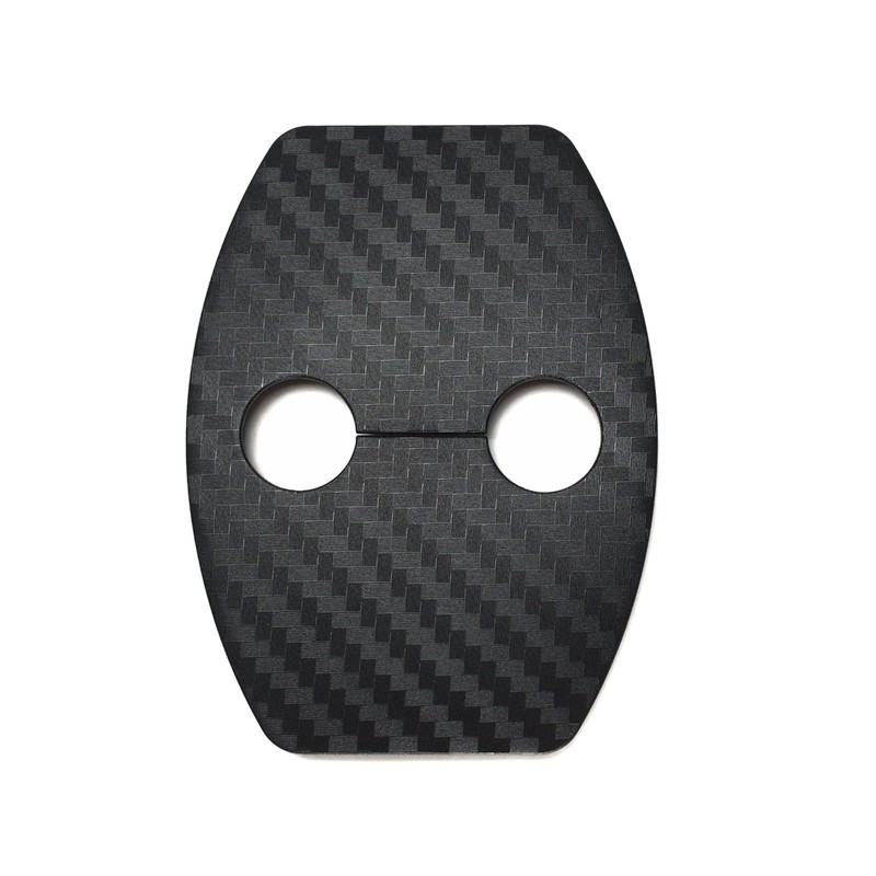 Negesu Compatible Toyota Door Striker Cover (Carbon Black)