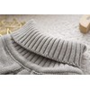 MODNTOGA Toddler Baby Boys Girls Knit Sweaters Cable Turtleneck High