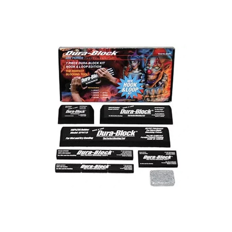 Dura Block AF44HL 7 Piece Hook & Loop Auto Body