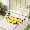 FROZZUR Banana Bath Mat, Bath Mats for Bathroom Cute Yellow
