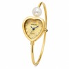 MASTOP Heart Shaped Bracelet Watch for Women, Dainty Gold Jewelry