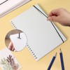 Smilo Spiral Notebook,A5 Graph Paper Notebook,5.75" x 8.19",80 Sheets (160