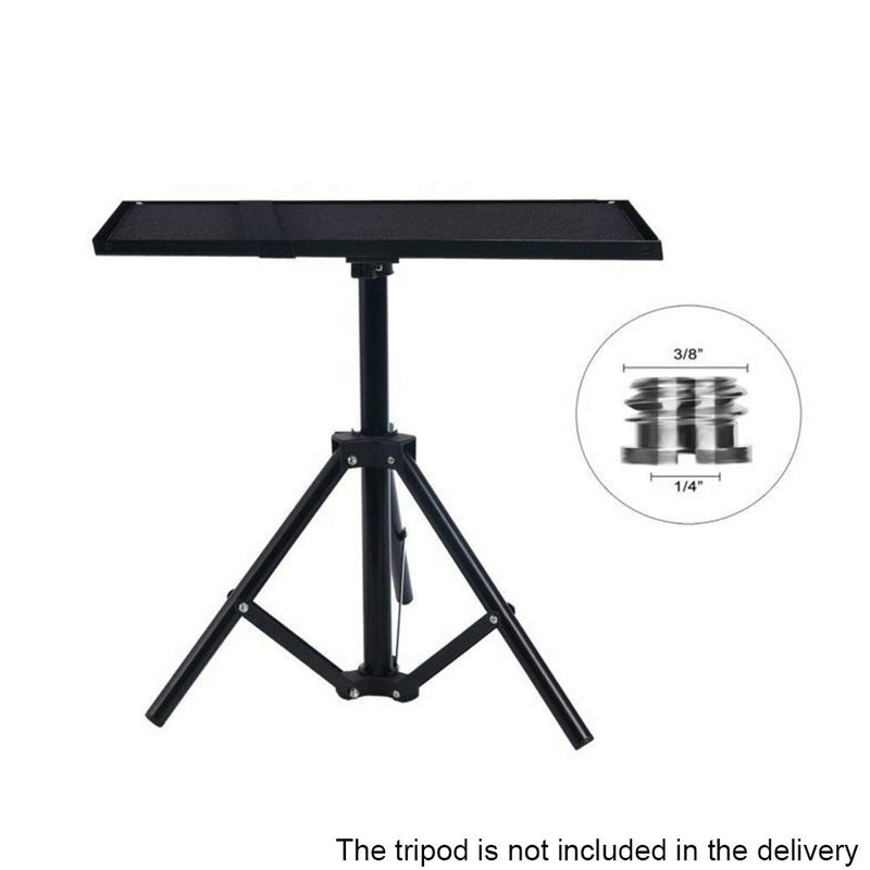 Projector Floor Stand, Laptop Tripod, Universal Shelf, Thick Non-Slip Base