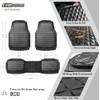CAR PASS - Alfombrillas de goma resistentes para coche, juego