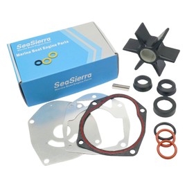 Boat Marine 8M0100526 Water Pump Impeller Repair Kit for Mercury Mariner 30 to 350 HP Outboard and MerCruiser Alpha One 1 Gen 2 Sterndrives Replace 8M0100527 Sierra 18-3214