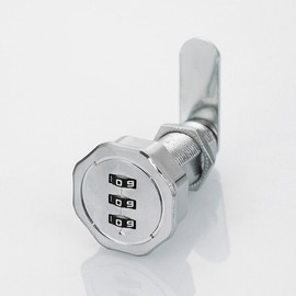 Furniture Cabinet Combination Lock 30MM Silver Silver 5ea