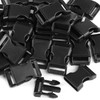 HUAZIZ Pack of 60 Plastic Click Fasteners, Clip Clasps, Replacement