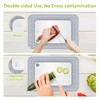 Rexspt 100% Pure Titanium Cutting Boards for Kitchen, Double-Sided Food-Grade