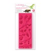 ScrapCooking 3449 Dinosaurier-Backform Silikon Rosa 21,7 x 9,5 x 0,8