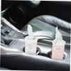 COLLBATH 3pcs Cylinder Tissue Box Round Tissues Container for Car