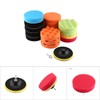 19Pcs 6" Sponge Buffing Polishing Waxing Pad Kit for Car
