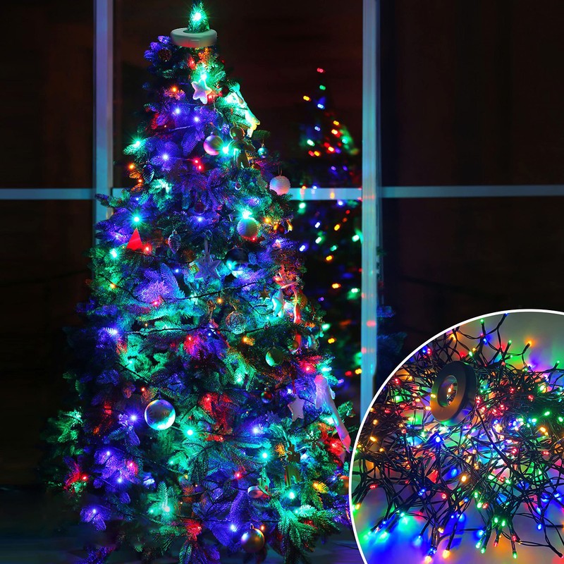 Fnwsja Fairy Lights Christmas Tree 400 LEDs Fairy Lights Remote