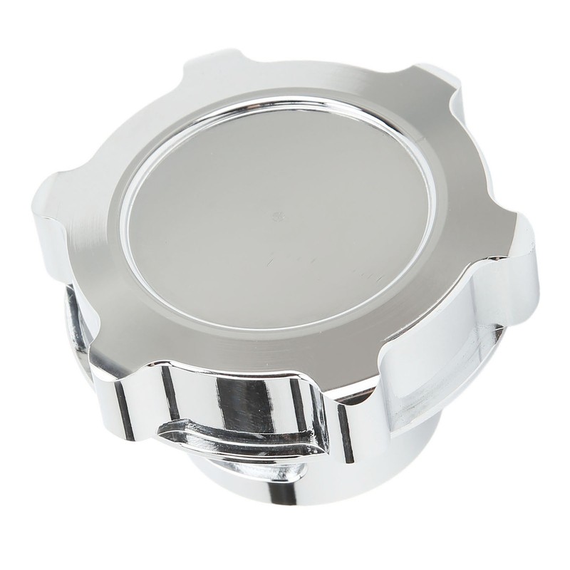 Oil Cap Aluminium Alloy Polished Oil Inlet Cover Cap Replacement