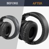 SOULWIT Ear Pads Cushions + Headband + Silicone Earpads Cover