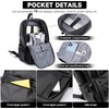 MATE ELAN Laptop Leather Travel Backpack For Men Water-Repellent Carry