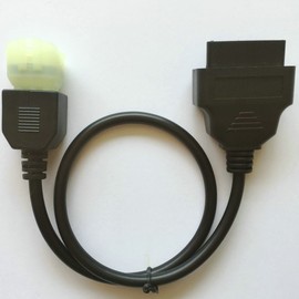 OTKEFDI Motorbike 6Pin OBD Cable Motorcycle OBD Diagnostic Connector for KWSKI Motorbikes 40cm Length