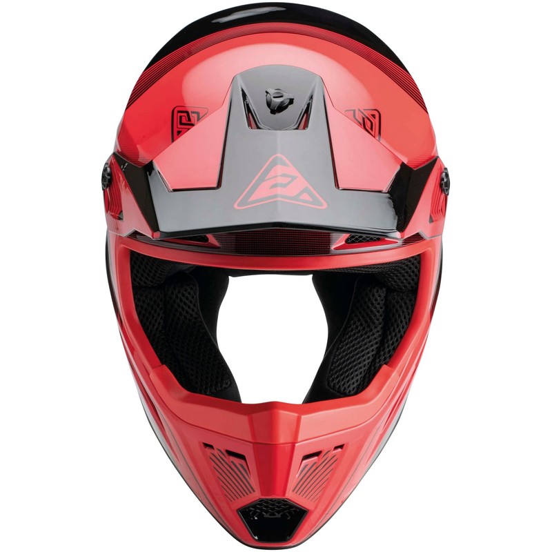 Answer Racing 447678 A23 AR1 Vendetta Helmet: Red/Black, 2XL