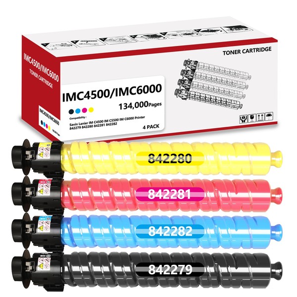 IMC4500 IMC5500 IMC6000 High Yield Toner Cartridge Compatible with Savin