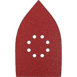 KWB quick-stick sanding triangles, wood and metal, 107 x 175 mm, for BundD multi-sander 4934-12.