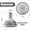 AIBOO AR70 LED Light Bulb BA15D B15 Base, AC/DC12V Input,