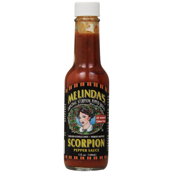 Melinda's Trinidad Scorpion Pepper Hot Sauce, 5 Ounce