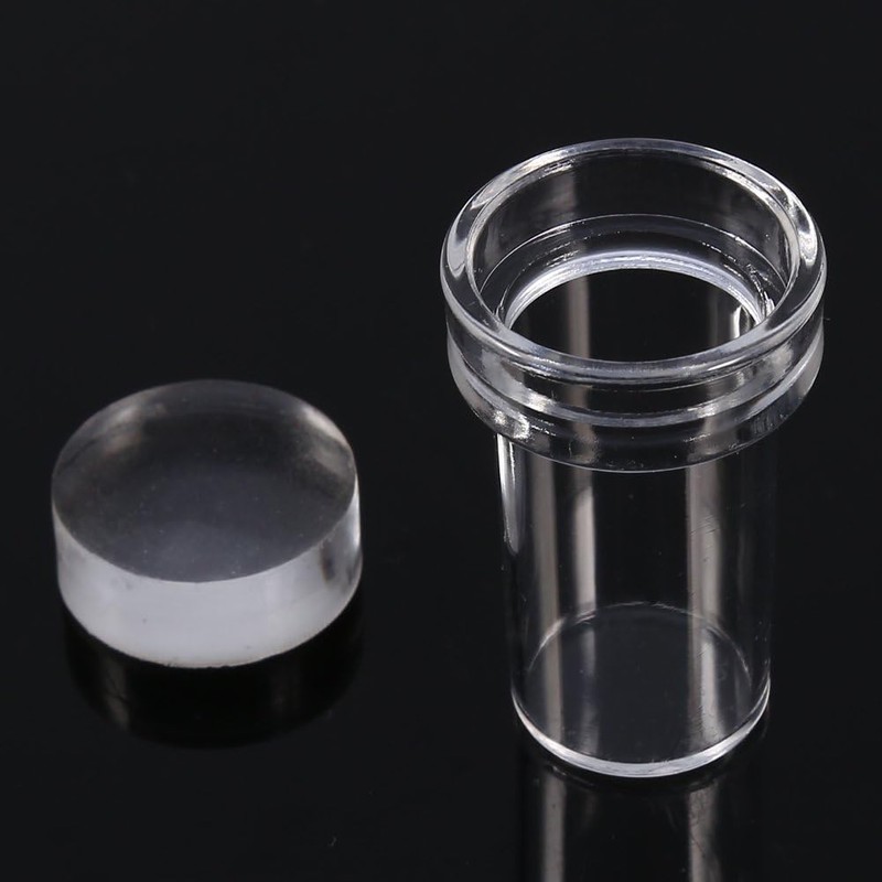Asixx Sello de Silicona de Uñas, Sello de Transparente,para Hacer