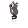 XLC Unisex Adult Horn, 2500720009, Grey/White/Brown, 5.5 x 5.5 x