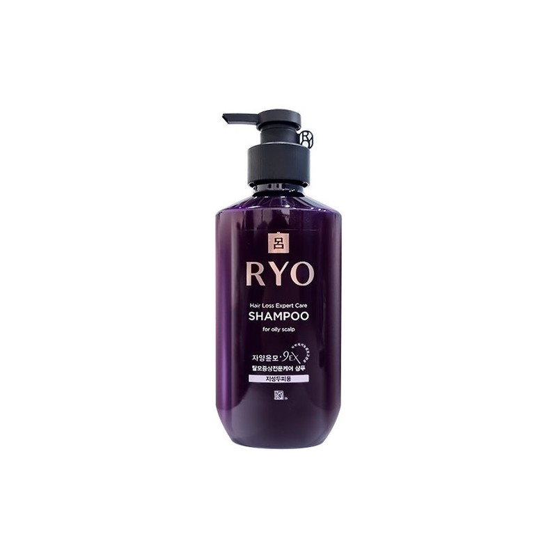 Ryo Nourishing Scalp Shampoo for Oily Scalp 400ml 2-Pack