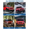JOYTUTUS Cargo Mat fits Wrangler JL 4XE, All-Weather Protection Trunk