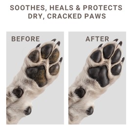 Dog Paw Balm – 60g | Natural Revitalizing Balm| Soothes, Heals & Protects Dry, Cracked Paws | Ideal for All Breeds & Seasons-2.11 oz