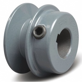 Tb Wood's 5/8" Fixed Bore Standard V-Belt Pulley, For V-Belt Section: 3L, 4L, A, AX AK2558-1 Each