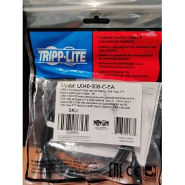 Tripp Lite USB-C Compact Wall/Travel Charger  100w PD 3.0 GaN Sealed + Cable!