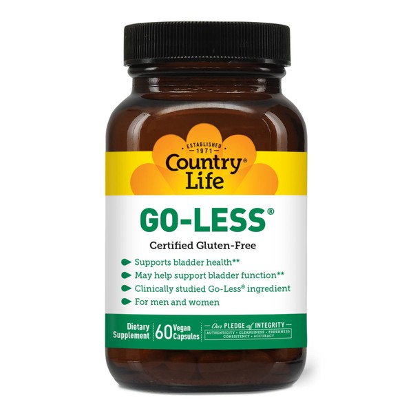 Country Life Go Less, 60-Count