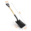 KOLEIYA Flat Shovel,Transfer Shovel with D Handel and Heavy Duty