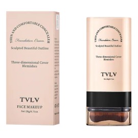 Base De Maquillaje Conceal Skin + Pincel Natural 3 Colores