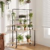 Unbranded Heavy Duty Plant Stand with Wheels Display Shelf Decor