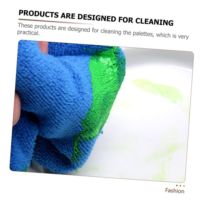 ORFOFE 4Pcs Super Absorbent Cleaning Towels Durable Drying Towels for