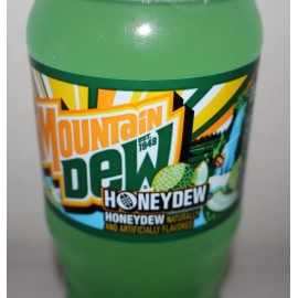 Mountain Dew Brand New Limited Release Edition HoneyDew Mountain Dew Unopened 20 Oz. Bottle
