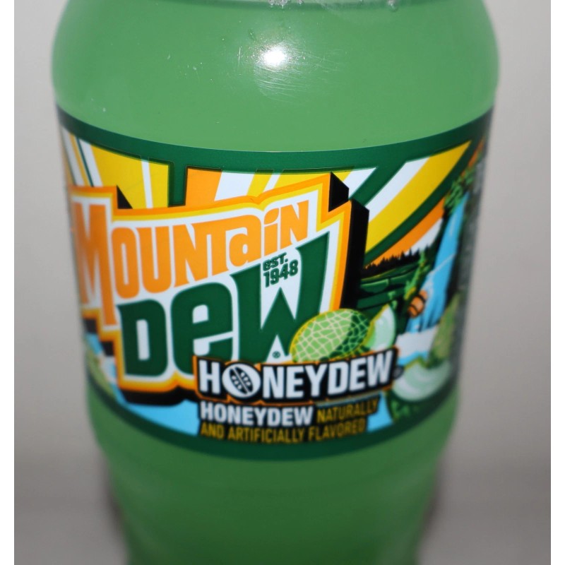 Mountain Dew Brand New Limited Release Edition HoneyDew Mountain Dew