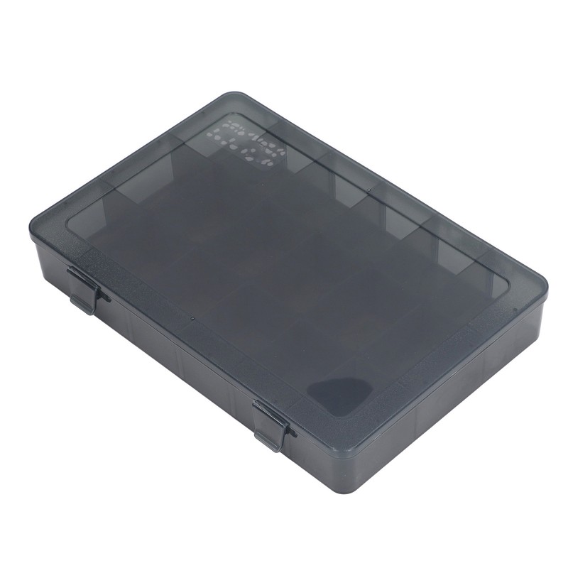 Multi Compartment Parts Box Removable Divider Transparent Plastic 18 Grids