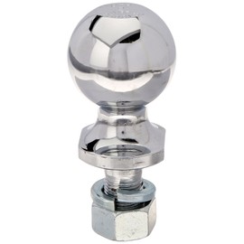 Tow Ready Draw-Tite Trailer Hitch Ball, 2 in. Diameter, 3,500 lbs. Capacity, Chrome