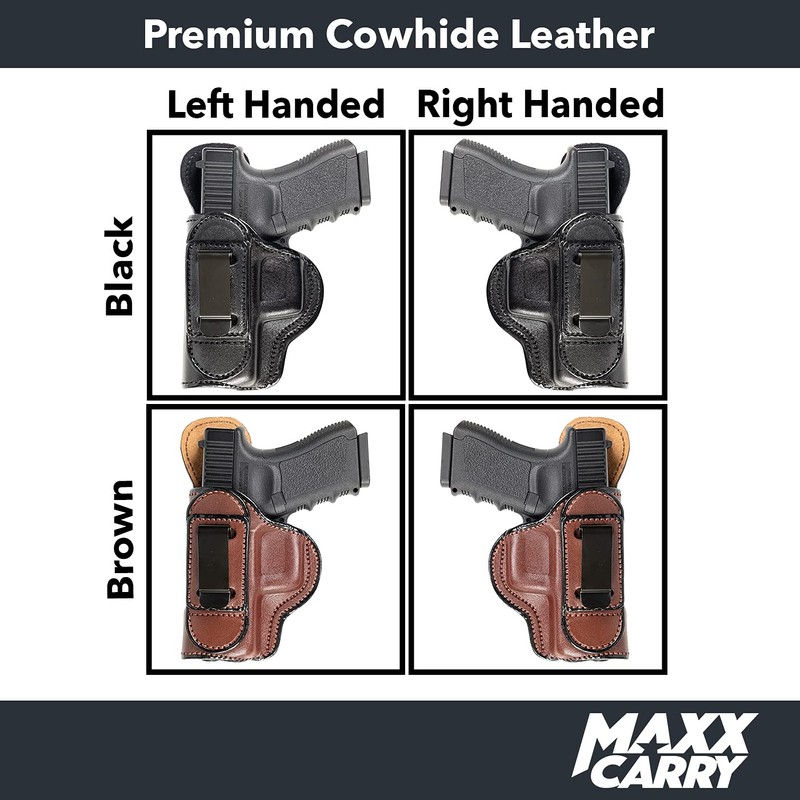 Maxx Carry Tuckable IWB Leather Holster Fits SIG P320 XCarry