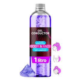 Gel Conductor Acido Hialurónico Antiedad Corporal Facial 1lt
