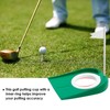 Golf Putting Mat Practice, Plastic Golf Putting Hole Training Aids,