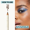 Pacifica Waterproof Eyeliner Pencil – Fringe Brown Liner Longwear, Smudge-Proof,