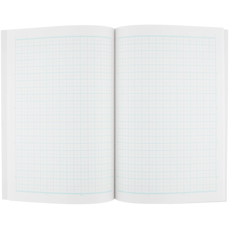 Nakabayashi Swing Logical Antibacterial Cover Notebook, Semi B5/5mm Grid/30 Sheets,
