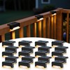 SOLPEX Solar Deck Lights, Solar Step Lights for Outside Waterproof