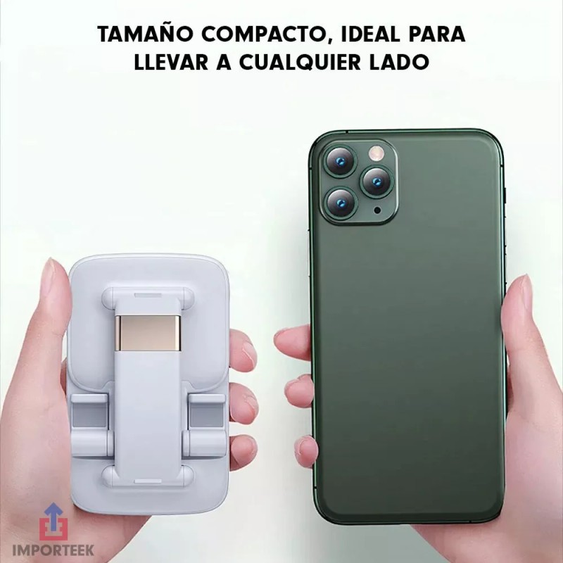 Importeek Soporte Base Porta Celular Tablet Escritorio Mesa Ajustable